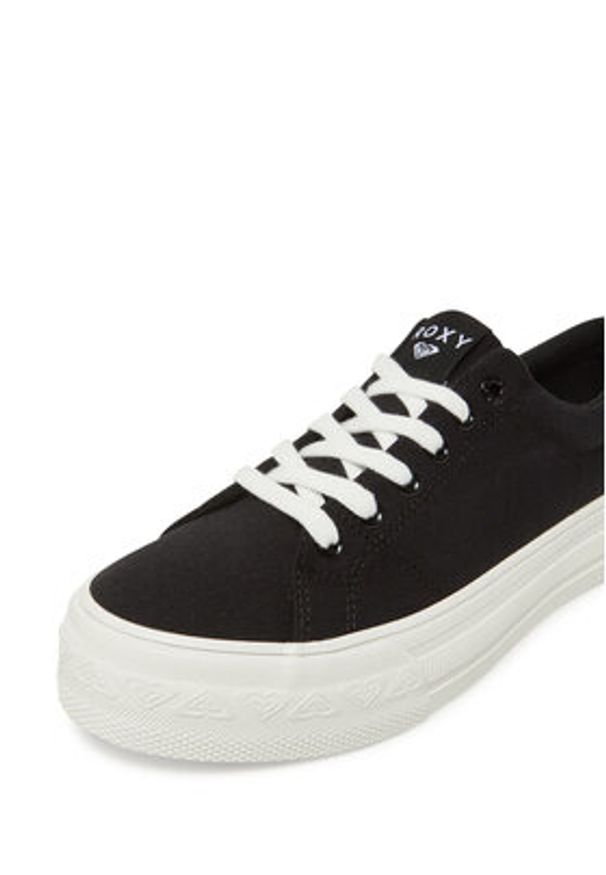 Roxy Tenisówki V12908 Czarny. Kolor: czarny. Materiał: materiał