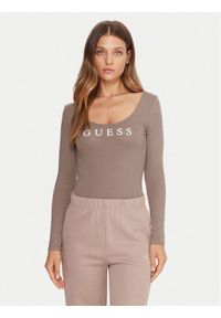 Guess Body O5RM08 KBBU1 Beżowy Regular Fit. Kolor: beżowy