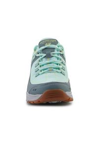 skechers - Buty trekkingowe damskie Skechers Stamina At Artists Bluff. Zapięcie: sznurówki. Kolor: niebieski. Materiał: materiał, syntetyk, tkanina. Szerokość cholewki: normalna