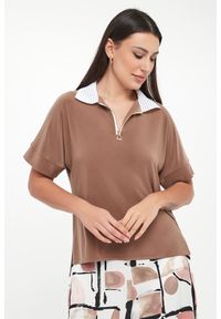 Joseph Ribkoff - Bluzka damska polo JOSEPH RIBKOFF. Typ kołnierza: polo #1