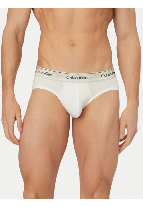 Calvin Klein Underwear Komplet slipów LV00NB4574 Kolorowy. Materiał: bawełna. Wzór: kolorowy