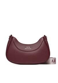 Armani Exchange Torebka 942883 CC783 UA343 Bordowy. Kolor: czerwony. Materiał: skórzane