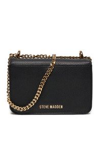 Steve Madden Torebka Blyssa SM13001369-02002-B-G Czarny. Kolor: czarny. Materiał: skórzane