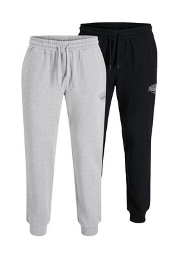 Jack & Jones Komplet spodni Gordon 12286762 Czarny Regular Fit. Kolor: czarny. Materiał: bawełna, syntetyk