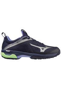 Buty halowe Mizuno Wave Stealth Neo. Kolor: niebieski. Model: Mizuno Wave #1