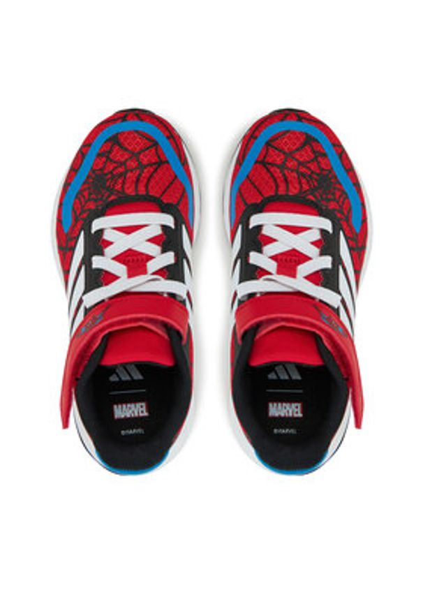 Adidas - adidas Sneakersy Marvel Spider-Man Runfalcon 3.0 IH8743 Czerwony. Kolor: czerwony. Materiał: materiał. Wzór: motyw z bajki