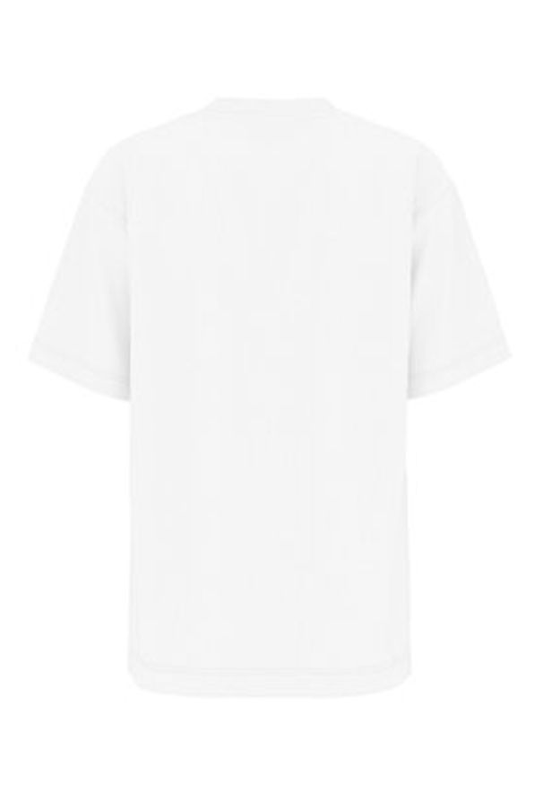 JOOP! T-Shirt 58 252JE58Tashi 30046236 Biały Regular Fit. Kolor: biały. Materiał: bawełna