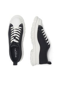 Badura Trampki OWEN-01 122AM Czarny. Kolor: czarny. Materiał: materiał #2