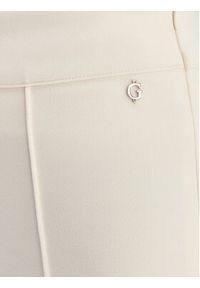 Guess Spodnie materiałowe W4YB01 KCBO2 Beżowy Flare Fit. Kolor: beżowy. Materiał: syntetyk #5