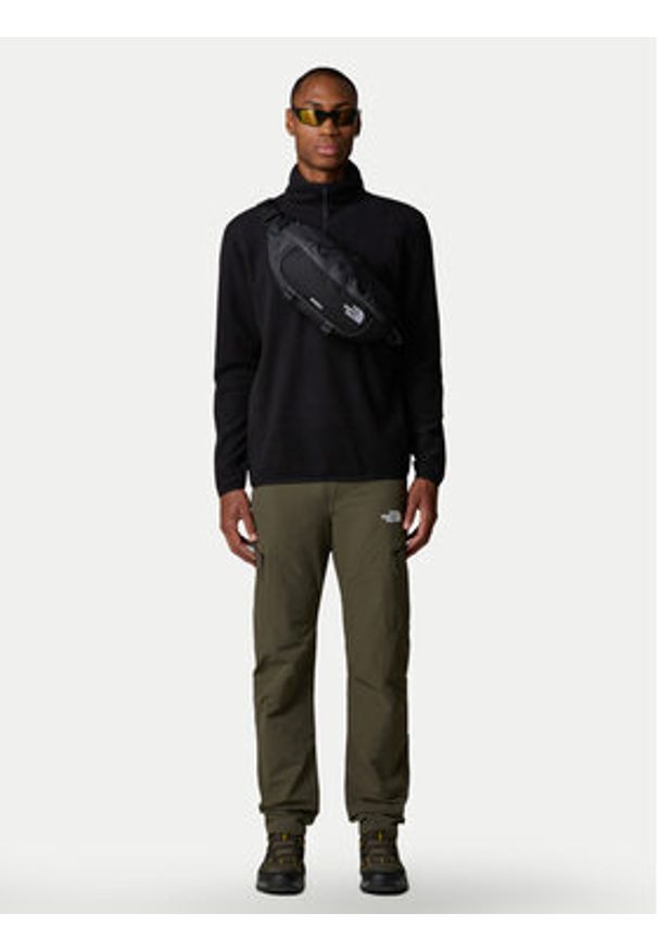 The North Face Polar Glacier NF0A83I3 Czarny Regular Fit. Kolor: czarny. Materiał: syntetyk