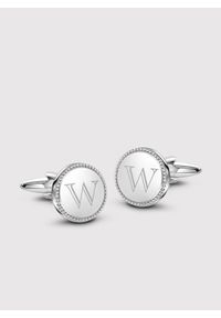 Pako Lorente - PAKO LORENTE – Srebrne spinki do mankietów. Kolor: srebrny #1