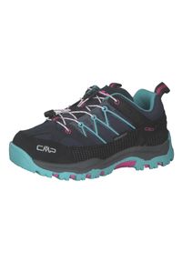 Buty trekkingowe dziecięce CMP Rigel Low Wp. Kolor: niebieski. Materiał: materiał. Szerokość cholewki: normalna. Sport: turystyka piesza