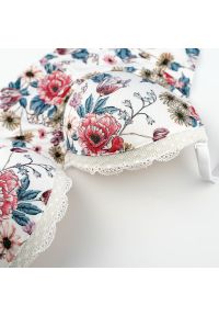 Intica - Biustonosz gorsetowy z podparciem i zdobieniami Larussia. Kolor: wielokolorowy. Materiał: materiał. Wzór: aplikacja #2