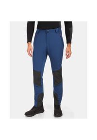 Męskie spodnie outdoorowe Kilpi NUUK-M. Kolor: niebieski. Materiał: nylon. Sezon: lato. Sport: turystyka piesza #1
