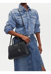 MICHAEL Michael Kors Torebka Laila 30S5S9IS1L Czarny. Kolor: czarny. Materiał: skórzane