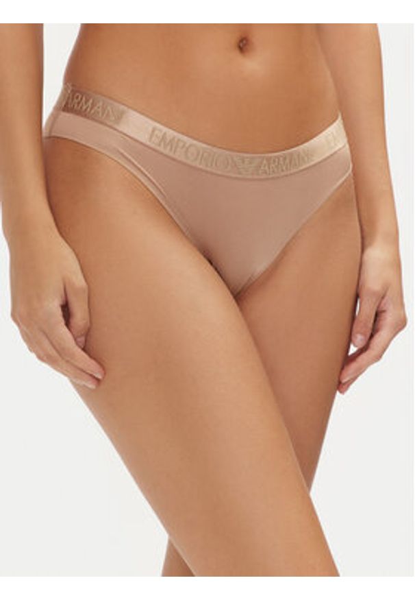 Emporio Armani Underwear Komplet 2 par fig klasycznych 163334 4F235 16355 Beżowy. Kolor: beżowy. Materiał: syntetyk
