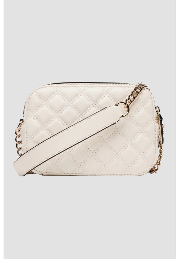 Guess - GUESS Biała damska torebka Giully II. Kolor: biały. Materiał: skórzane. Styl: elegancki, casual