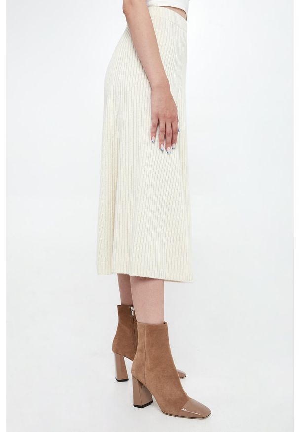 Pinko - Spódnica wełniana midi Arabian PINKO. Materiał: wełna