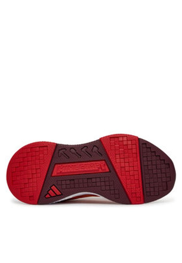Adidas - adidas Sneakersy Minecraft Pro JR4548 Czerwony. Kolor: czerwony. Materiał: materiał