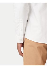 BOSS Koszula H-Roan 50555920 Biały Slim Fit. Kolor: biały. Materiał: bawełna #4