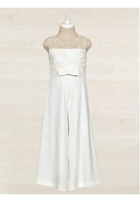 Abel & Lula Kombinezon 5232 Biały Regular Fit. Kolor: biały. Materiał: syntetyk #5