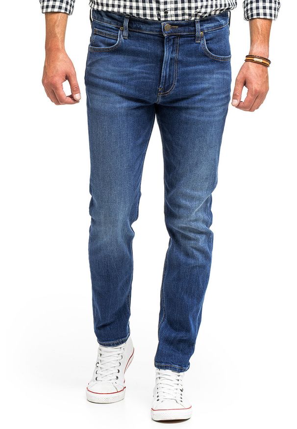 Lee - LEE AUSTIN MĘSKIE SPODNIE JEANSOWE WINTER WEATHER MID L733AKEK 112322019. Okazja: na co dzień. Długość: długie. Sezon: lato. Styl: casual, elegancki