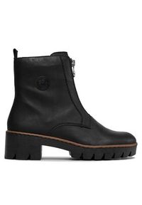 Rieker Botki X5754-00 Czarny. Kolor: czarny #2