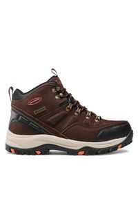 skechers - Skechers Trekkingi Pelmo 64869/DKBR Brązowy. Kolor: brązowy. Materiał: zamsz, skóra. Sport: turystyka piesza #1