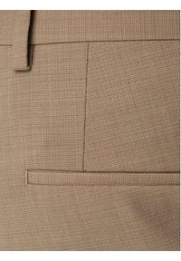 Hugo - HUGO Garnitur Henry/Getlin232X 50557616 Beżowy Slim Fit. Kolor: beżowy. Materiał: syntetyk #8