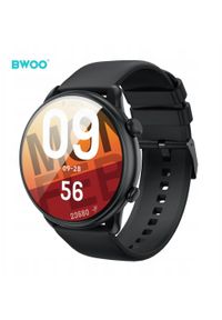 NoName - Smartwatch BWOO smartwatch WA-10 1,32” AMOLED czarny. Rodzaj zegarka: smartwatch. Kolor: czarny #1