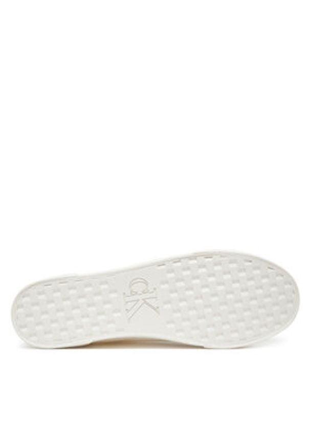 Calvin Klein Jeans Tenisówki Ess Vulc Low Mg Cv YM0YM01301 Biały. Kolor: biały. Materiał: materiał