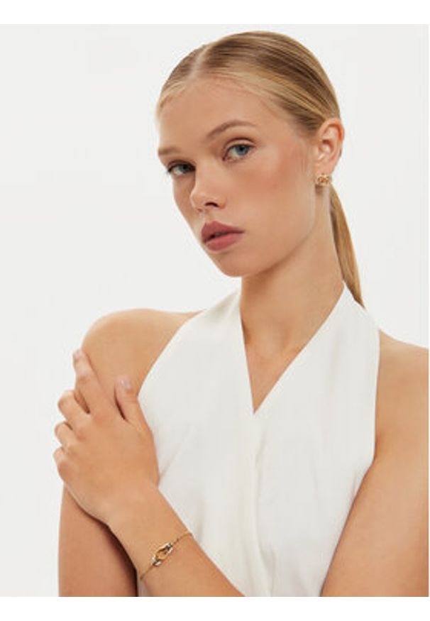 Guess Bransoletka JUBB04 510JW Złoty. Materiał: metalowe. Kolor: złoty