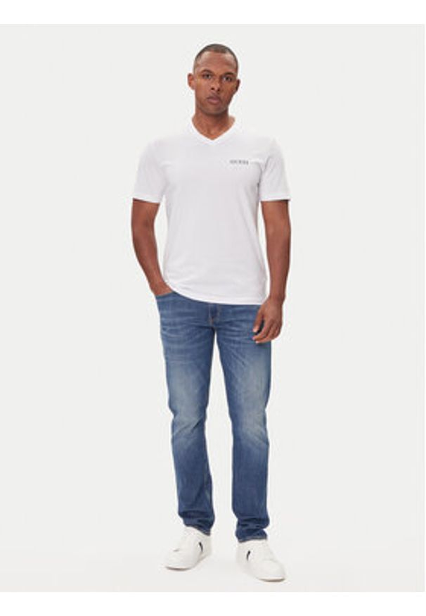 Guess Komplet 3 t-shirtów U5BG58 KCAM1 Biały Regular Fit. Kolor: biały. Materiał: bawełna