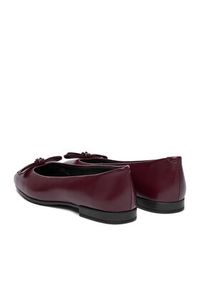 MEXX Baleriny CEO-MX/037C-RST Bordowy. Kolor: czerwony. Materiał: skóra #8