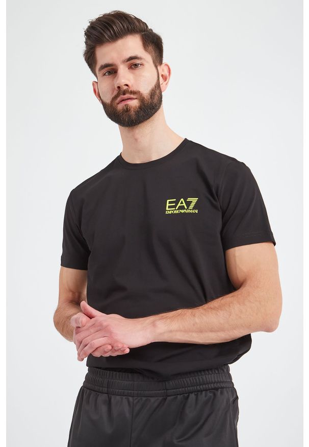 EA7 Emporio Armani - T-shirt EA7 EMPORIO ARMANI. Wzór: nadruk