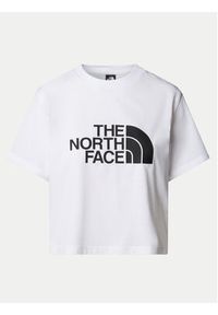 The North Face T-Shirt Easy NF0A8A6H Biały Loose Fit. Kolor: biały. Materiał: bawełna #5