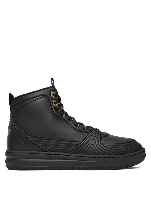 EA7 Emporio Armani Sneakersy 7X000298 AF18440 MC021 Czarny. Kolor: czarny. Materiał: materiał
