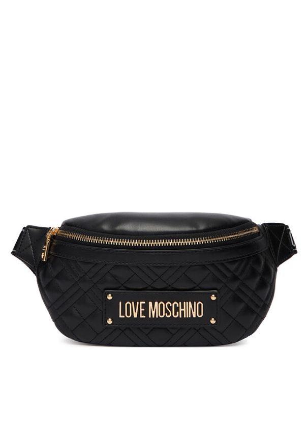 Love Moschino - LOVE MOSCHINO Nerka JC4003PP1OLA0000 Czarny. Kolor: czarny. Materiał: skóra