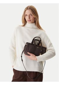MICHAEL Michael Kors Torebka Romee 32F5G1ZC1S Brązowy. Kolor: brązowy. Materiał: skórzane, zamszowe #5