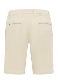 Mustang Szorty materiałowe Amsterdam 1016450 Beżowy Slim Fit. Kolor: beżowy. Materiał: bawełna #4