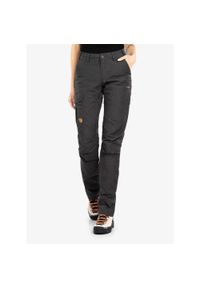 Fjällräven - Spodnie trekkingowe damskie Fjallraven Karla Pro Trousers. Kolor: szary. Sport: turystyka piesza