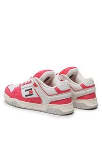 Tommy Jeans Sneakersy Skate Sneaker EN0EN02129 Różowy. Kolor: różowy. Materiał: skóra. Sport: skateboard