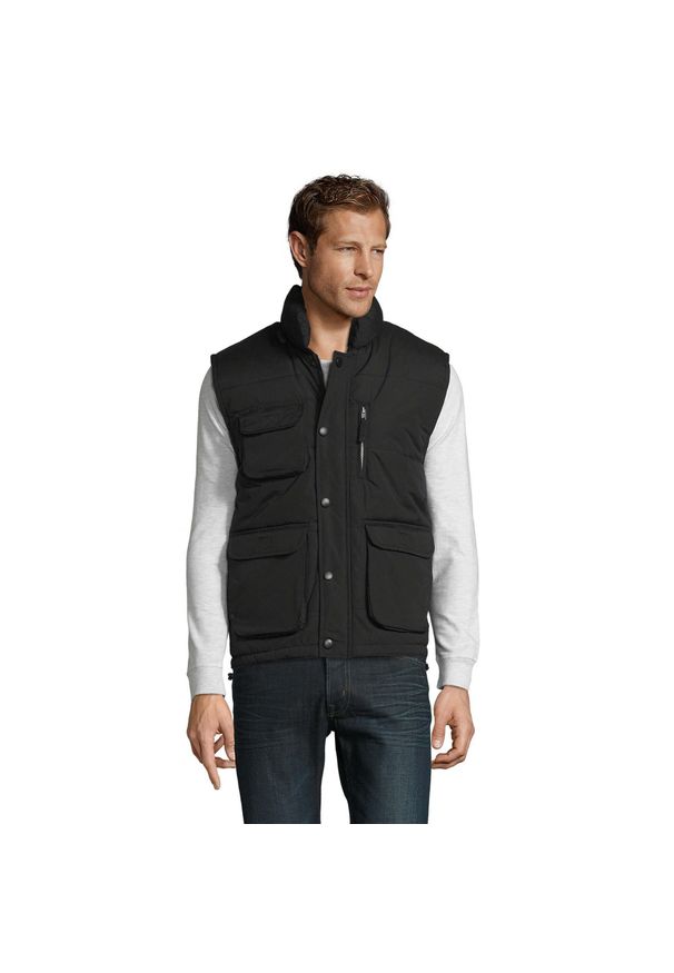 SOL'S - Kamizelka Viper Dla Dorosłych Unisex. Kolor: czarny