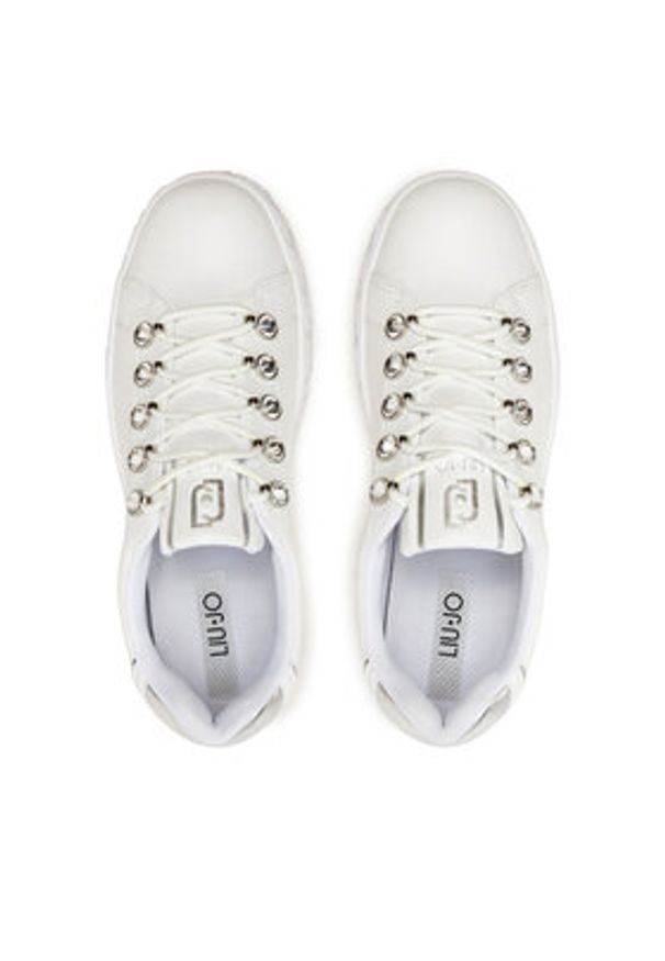 Liu Jo Sneakersy Lovely 05 BF4083 PX026 Biały. Kolor: biały. Materiał: skóra