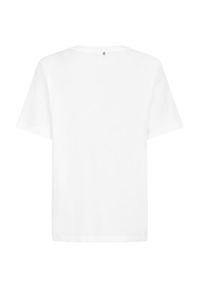 Marc Aurel T-Shirt 7427 7000 73566 Biały Regular Fit. Kolor: biały. Materiał: bawełna #7