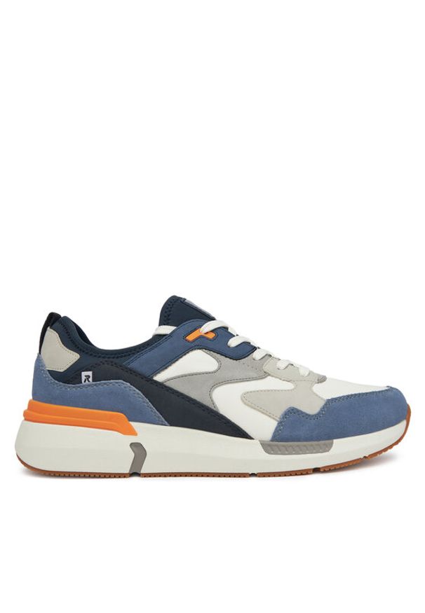Rieker Revolution Lifestyle Sneakersy U1403-14 Niebieski. Kolor: niebieski. Materiał: materiał