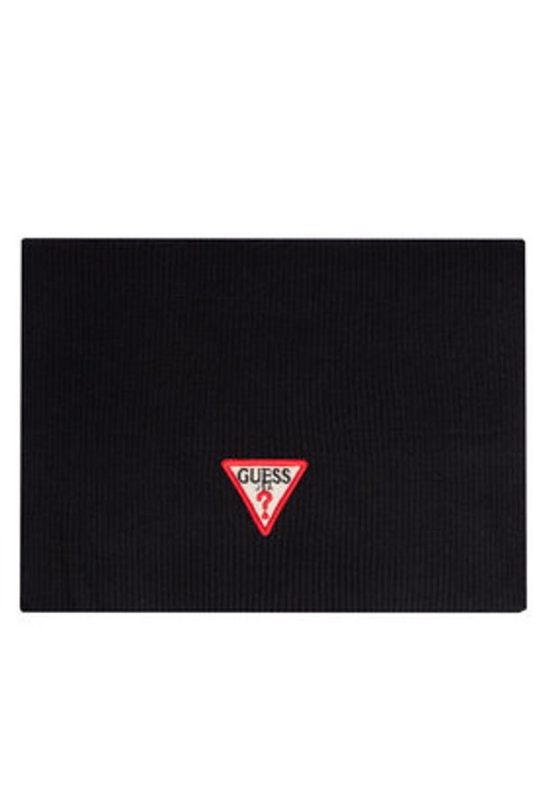 Guess Szalik AW5235 VIS03 Czarny. Kolor: czarny. Materiał: materiał