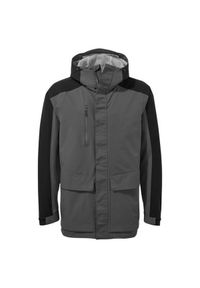 CRAGHOPPERS - Męska Kurtka Expert Kiwi Pro Stretch Jacket. Kolor: czarny, szary, wielokolorowy. Sport: turystyka piesza