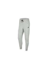 Spodnie sportowe męskie Nike Tech Fleece Jogger. Kolor: szary. Materiał: dresówka