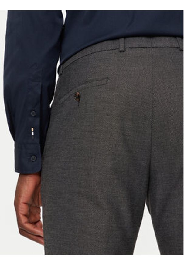 JOOP! Chinosy 17 JT-18Hank12-W 30043734 Szary Slim Fit. Kolor: szary. Materiał: bawełna, syntetyk